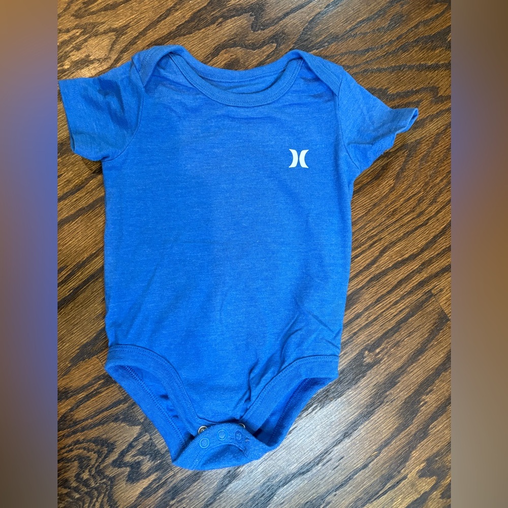 Hurley Vibrant Blue Kids Bodysuit